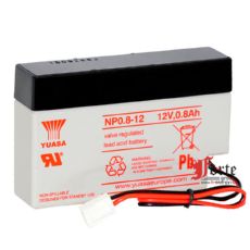 Аккумуляторная батарея Yuasa NP 0.8-12 Yuasa NP 0.8-12 фото, купить, цена, магазин
